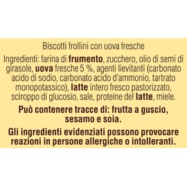 Mulino Bianco: "Tarallucci" Biscuits made with fresh eggs 12.3 Oz (350g) - Pack of 4 [ Italian Import ]