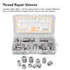 33PCS M8x1.25 Threaded Insert Assortment Kit Stainless Steel Thread Reducer
