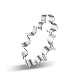 WDYJMALL Holly Leaf with Fruit Shape Cookie Cutter