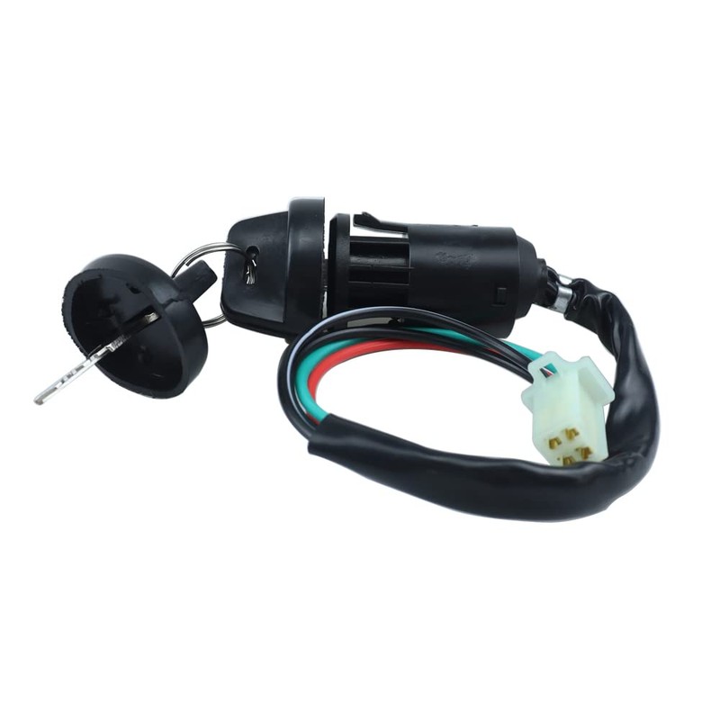 4 Pin Ignition Switch Key Set with Cap for 50cc