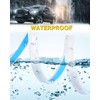 Qasim 60cm White&Yellow Cars DRL LED Strip Daytime Running Lights