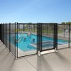 YITAHOME Pool Fence Gate, 4 x 3.2Ft Pool Safety Fence