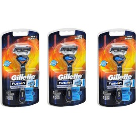 Gillette Gill Fusion5 ProShield Chill Razor 1ct (3 Pack)