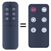 HPQ15C-EA/HPQ15F-E Replacement Remote Control for Hunter Compatible with 72016 HPQ15C-EA-R