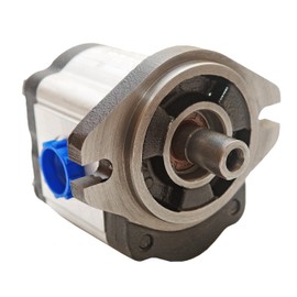 Hydraulic Gear Pump 1-4 GPM Straight 3/4" Keyed Shaft, Aluminum Hydraulic Oil Gear Pump CID 0.27, Hydraulic Fluid Gear Pump SAE A-2 Bolts CCW Cast Iron Flange