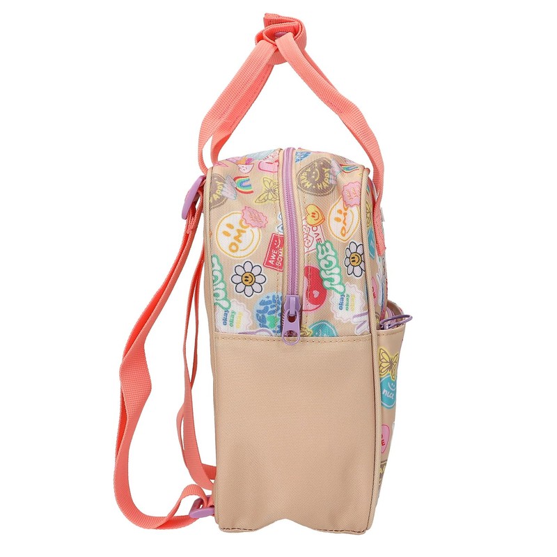 Depesche 13291 TOPModel Girl Power Backpack in Beige with Model