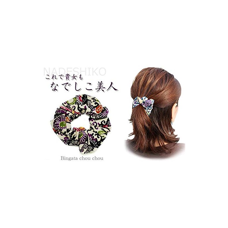 Kubakasaya Ryukyu Beni Shape Hair Clip, Okinawa, Souvenir, Red Scrunchie,