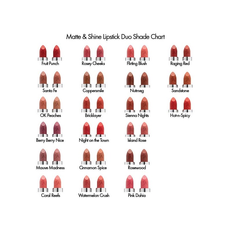 Jerome Alexander Matte & Shine Lipstick 120 - Sandstone