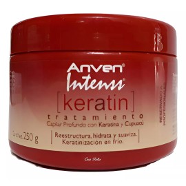 Anven Tratamiento De Keratina  Cabello Procesado Anven Intenss