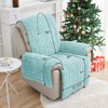 RBSC Home Plush Recliner Slipcover 23 Inches Baby Blue Chair