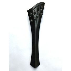 CELLO HARP TAILPIECE with built in LIGHT TUNERS 4/4, Ebony Wood