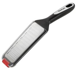 Tefal Ingenio Universal Grater K20707, Plastic, Black, Red, Stainless Steel, Dishwasher Safe, 33.86 x 9.2 x 7 cm