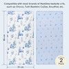 Yukkidds Next to Me Crib Sheets Fitted 83x50cm Baby Bedside