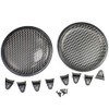 OZXNO 2 Pcs 8 Inch Metal Mesh Speaker Grills Covers