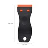 EHDIS 1.5" Plastic Razor Scraper Tool with 10pcs Double Edged