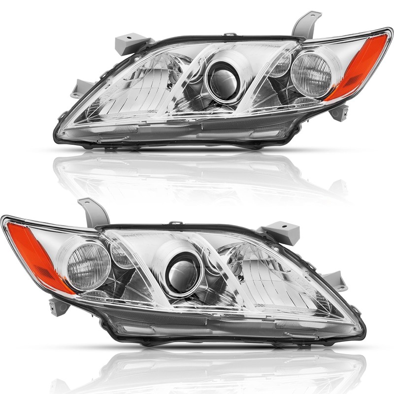 Headlights Assembly Pair for 2007 2008 2009 Toyota Camry (Exclude