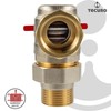 tecuro Angle Ball Valve, G 1 Inch x Internal Thread
