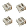 Baumgartens Dual-Hole Metal Pencil Sharpener, 4 PACK