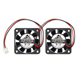 2-packs 40 x 40 x 10mm 4010 12V 0.10A Brushless DC Cooling Fan 2pin AV-F4010MB UL CE