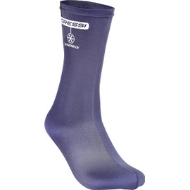 Cressi Unisex Elastic Water Socks - Antivescic for Snorkeling Pool, Blue, S-M UK