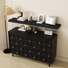 WELLAND WELLAND 60 inch Black Mission Floating Shelves for Wall,