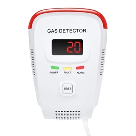 EG Natural Gas Detector and Propane Detector; Gas Leak Alarm for Home, Kitchen, ...