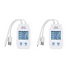 Ziiyoilh 2X USB Tester, LCD USB Tester Detector Voltmeter Ammeter