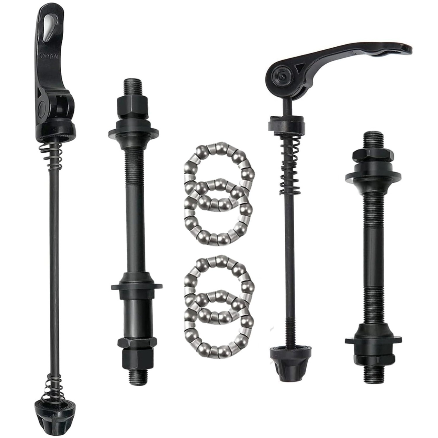 MOONDKIST Bike Quick Releases Set, 1 Pair MTB Quick Release Bicycle Hub ...