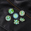 Earth Brooch Save The Planet Lapel Pin for Women Cartoon
