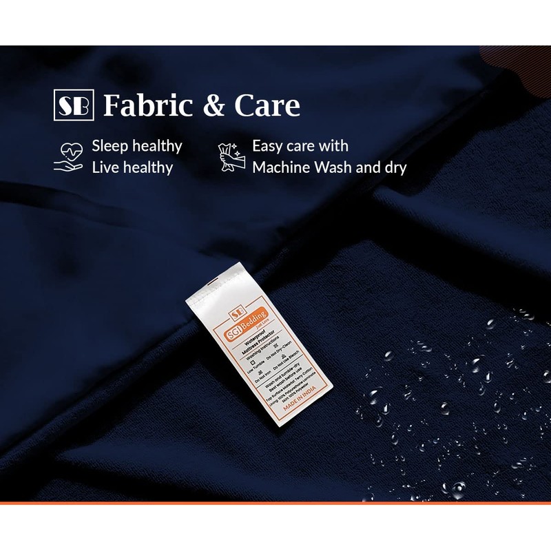 Split Top Queen Mattress Protector Waterproof Premiuim Quality Soft Zero