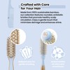 ilū Bamboo Travel Hair Brush True Blue - Environmentally Friendly