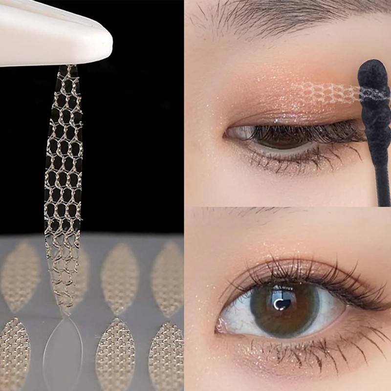 FineGood Double Eyelid Mesh Tape, 360 Sheets for 6 Months