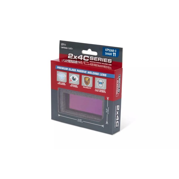 Lincoln Electric 2x4C? Series Premium Passive Welding Lens Shade 11