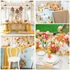 Fivenl Boho Gauze Table Runner - 35x72 Inch, Rustic Cheese