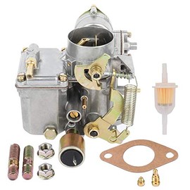 34PICT-3 Carburetor for VW Beetle Super Beetle Type 1 Air Cooled 1600cc Dual-Port Engine carb Replaces 113129031K 113129031 98-1289-B