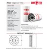 Cim-Tek 70020 800-30 Fuel Dispenser Filter, 30 Micron Hi Flow