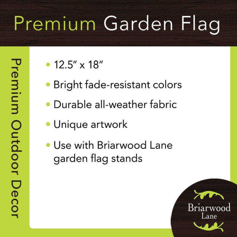 Pineapple Monogram Letter K Garden Flag Everyday Briarwood Lane 12.5"