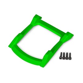 Traxxas 6728G - Skid Plate, roof (Body) (Green)/ 3x12 CS (4)