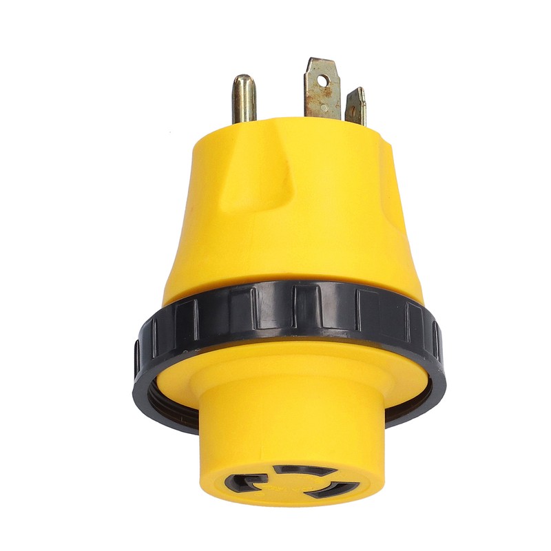 30A RV Plug TT‑30P to L5‑30R Copper Internal Wire Reliable