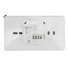 Smart Electric Thermostat White Programmable WiFi Thermostat with Temperature Humidity