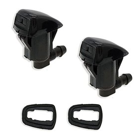 Windshield Washer Nozzle Kit Spray Nozzle Sprinkler Spray Jet Kit for Toyota 2004-2010 Sienna, 2005-2012 Corolla, 2004-2008 Solara, 2000-2005 Tundra Replacement for 85381-AA010