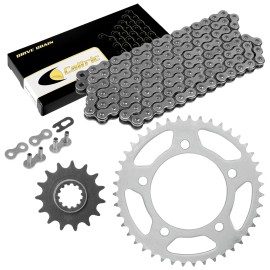 Caltric Drive Chain & Sprockets Kit for Honda CBR600F3 CBR600 F3 1997 1998