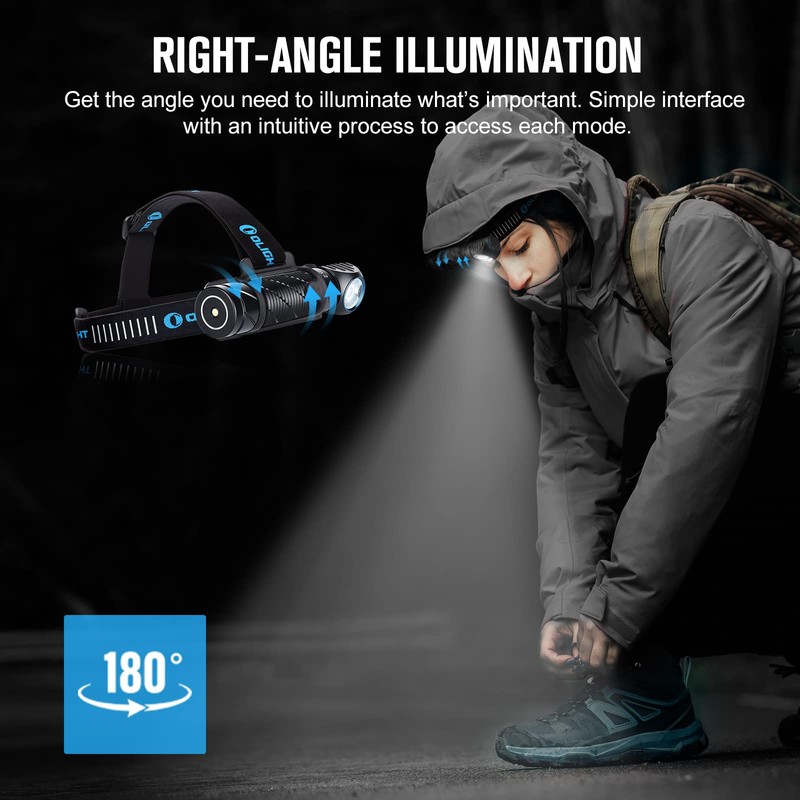 OLIGHT Perun 2 LED Headlamp 2500 Lumen