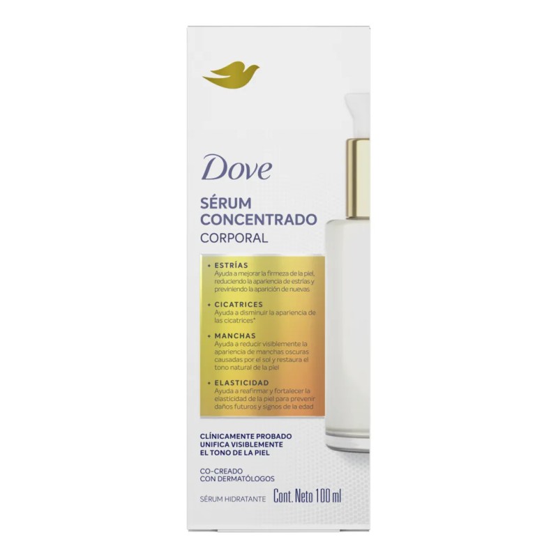 Serum Concentrado Corporal Dove Estrias Cicatrices 100ml
