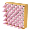 50 Pcs Grinding Bits Ceramic Triangular Cone Aluminum Oxide Grinding