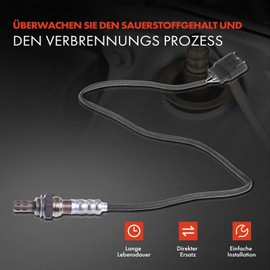 Lambda Sensor Diagnostic Probe for 500 312 500 C 312 Panda 312 319 Panda Van 312 Ypsilon 312 0.9L Petrol 2009-2021 250-241045