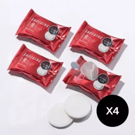 The Shocking [4개입] 더 쇼킹 립앤아이 리무버 패드 30매 Shockingly Effective Lip and Eye Remover Pads 30 Sheets (Pack of 4)