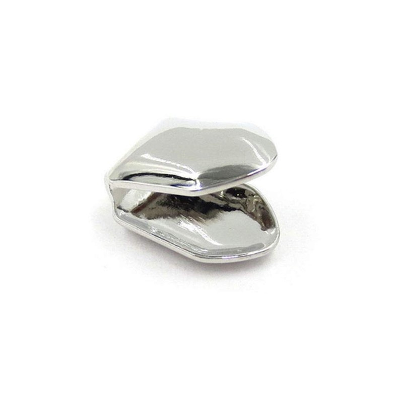 Bling Single Tooth Grill Cap Grill (Silver/Platinum)
