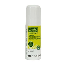 Natures Plus Thursday Plantation Tea Tree Natural Deodorant 2 Oz Antibacterial Odor Control