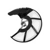 White Front Brake Disc Guard Cover Protector Motorcycle Accessories Replacement
